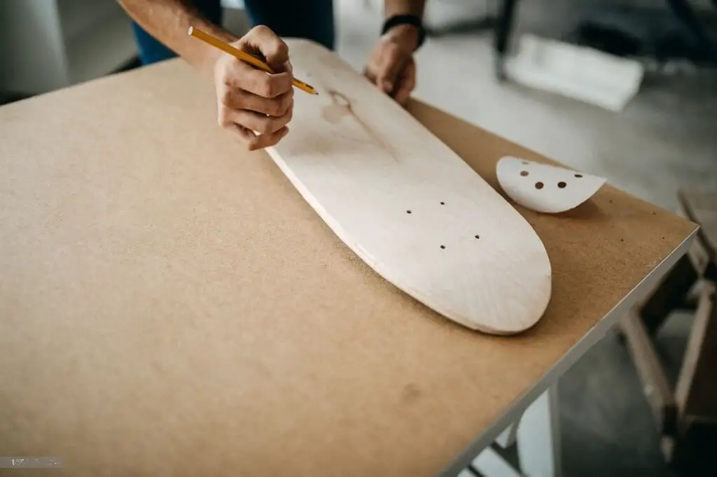 Safety tips for using a skateboard deck as a snowboard