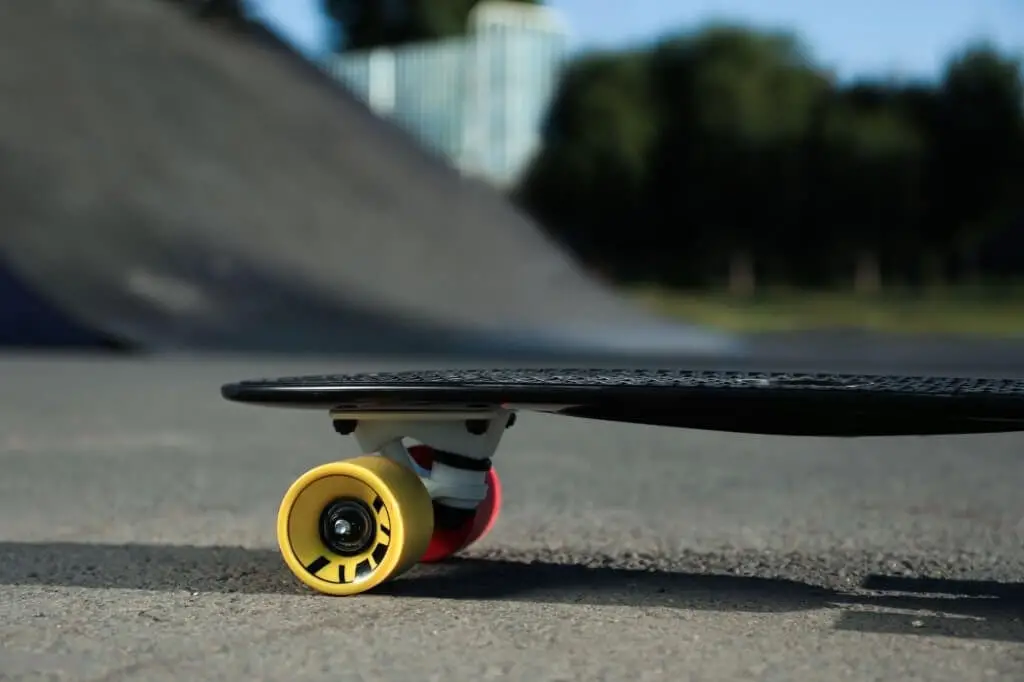 Parts of the skateboard