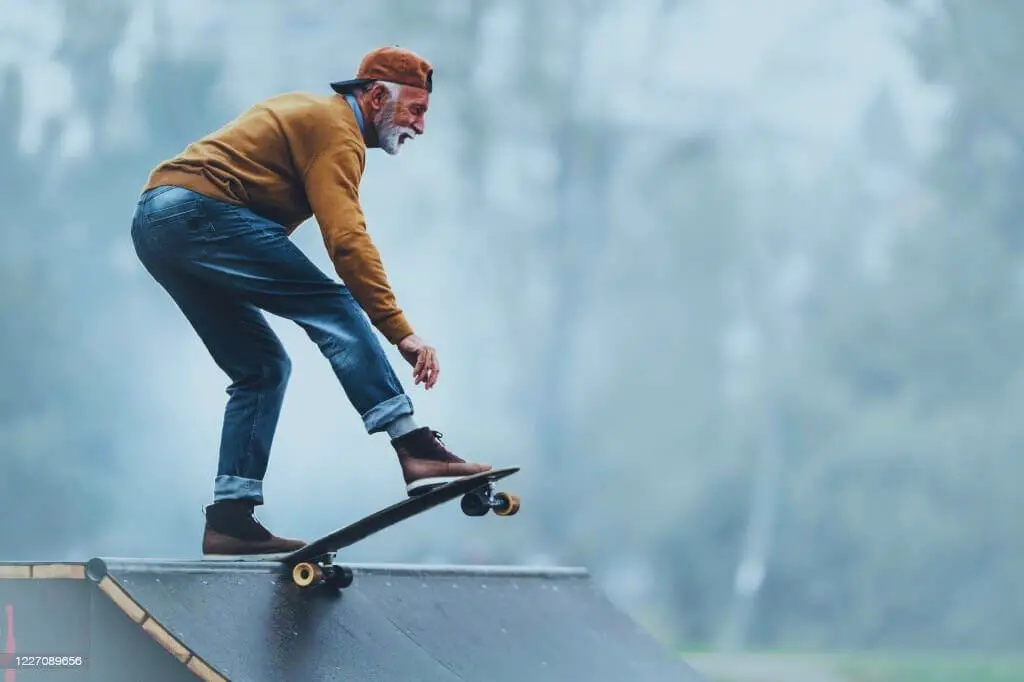 The Challenges of Skateboarding for Older Adults