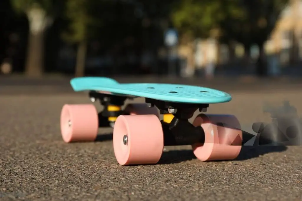 cruiser wheels on a regular skateboard