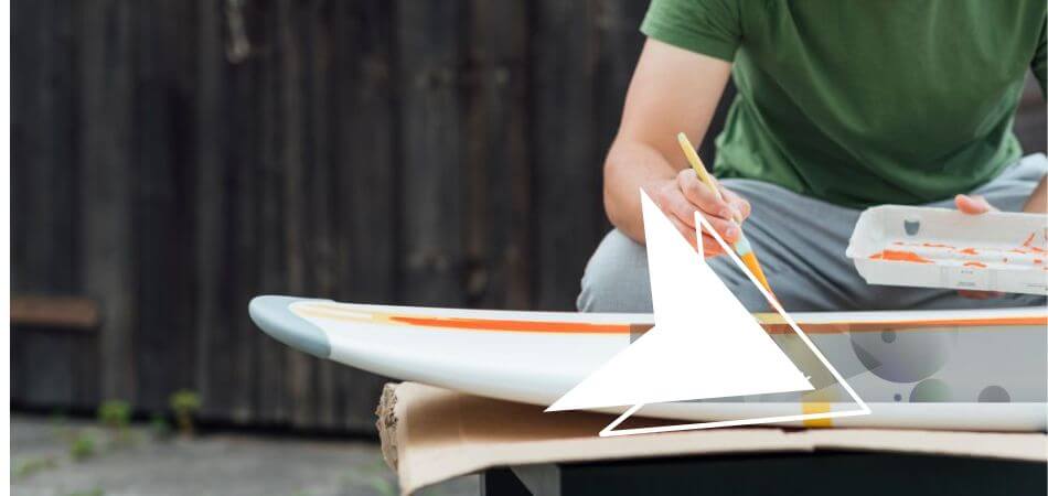 Painting a Skateboard Deck