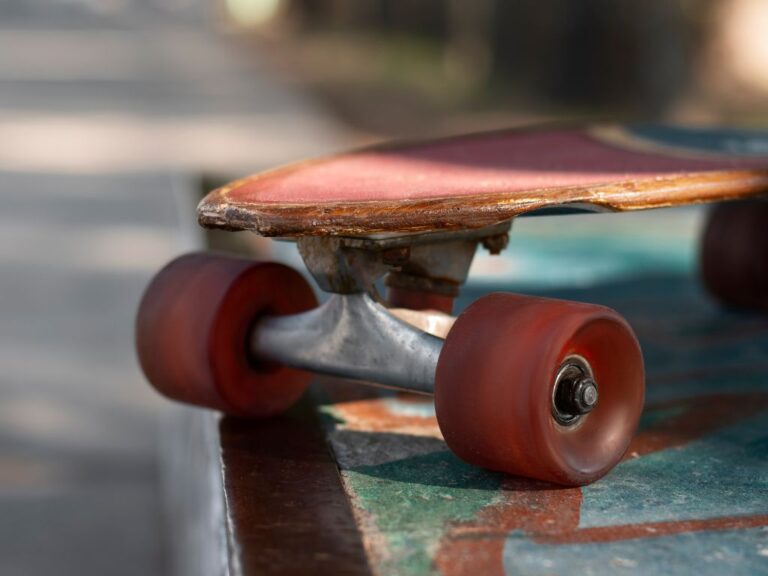 Worn Out Skateboard Wheels