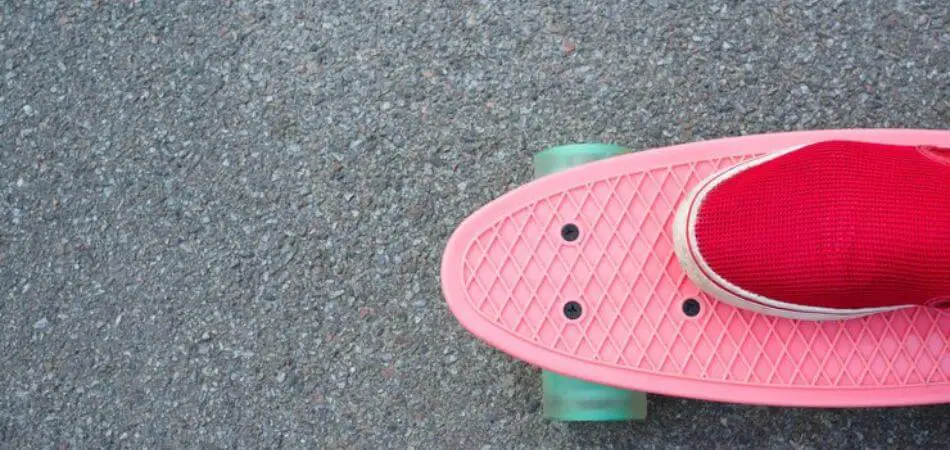 Penny Board Wheels on a Skateboard