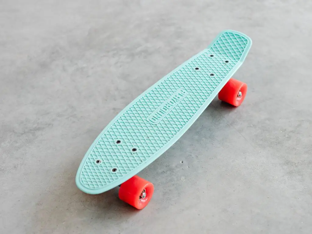 Penny Board Wheels on a Skateboard