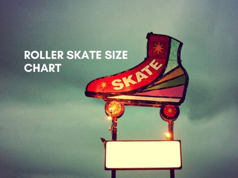 Roller Skate Size Chart