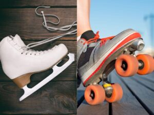 Roller Skates vs Ice Skates